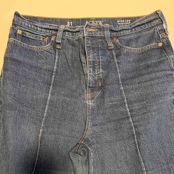 J. Crew Denim - J. Crew Women's 31 12/14Blue Wide Leg Jeans